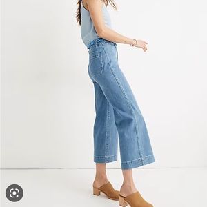 Madewell Emmett wide leg jean size 31